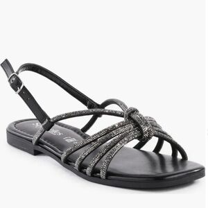 Seychelles Coasting Slingback Sandals In Black | Sz 9.5 | New